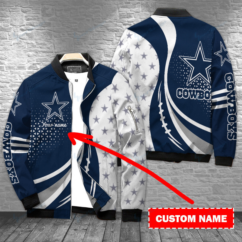 Cowboys Personalized Bomber Jacket BG387