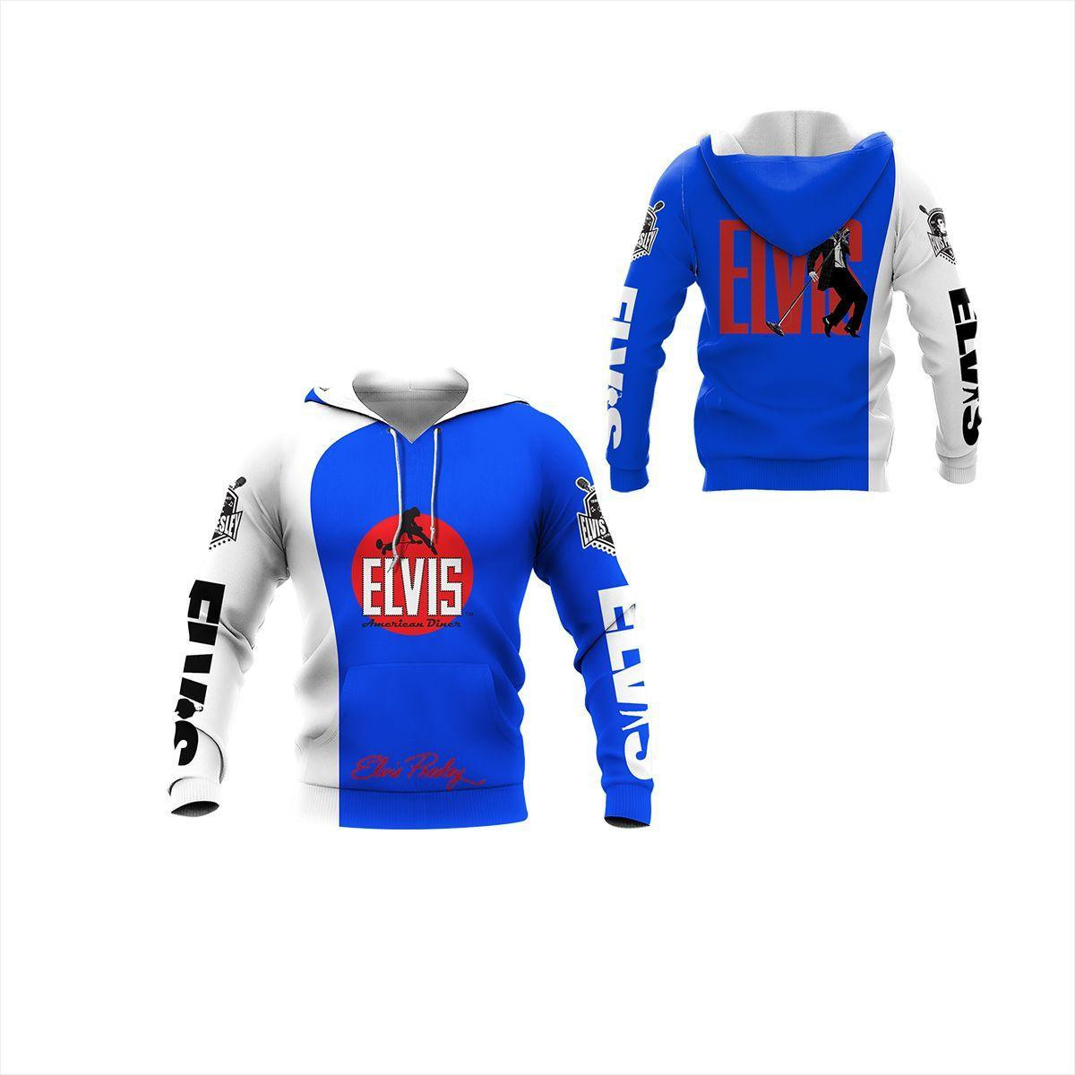Elvis Presley Shirt 178, 3d Hoodie Zip Hoodie