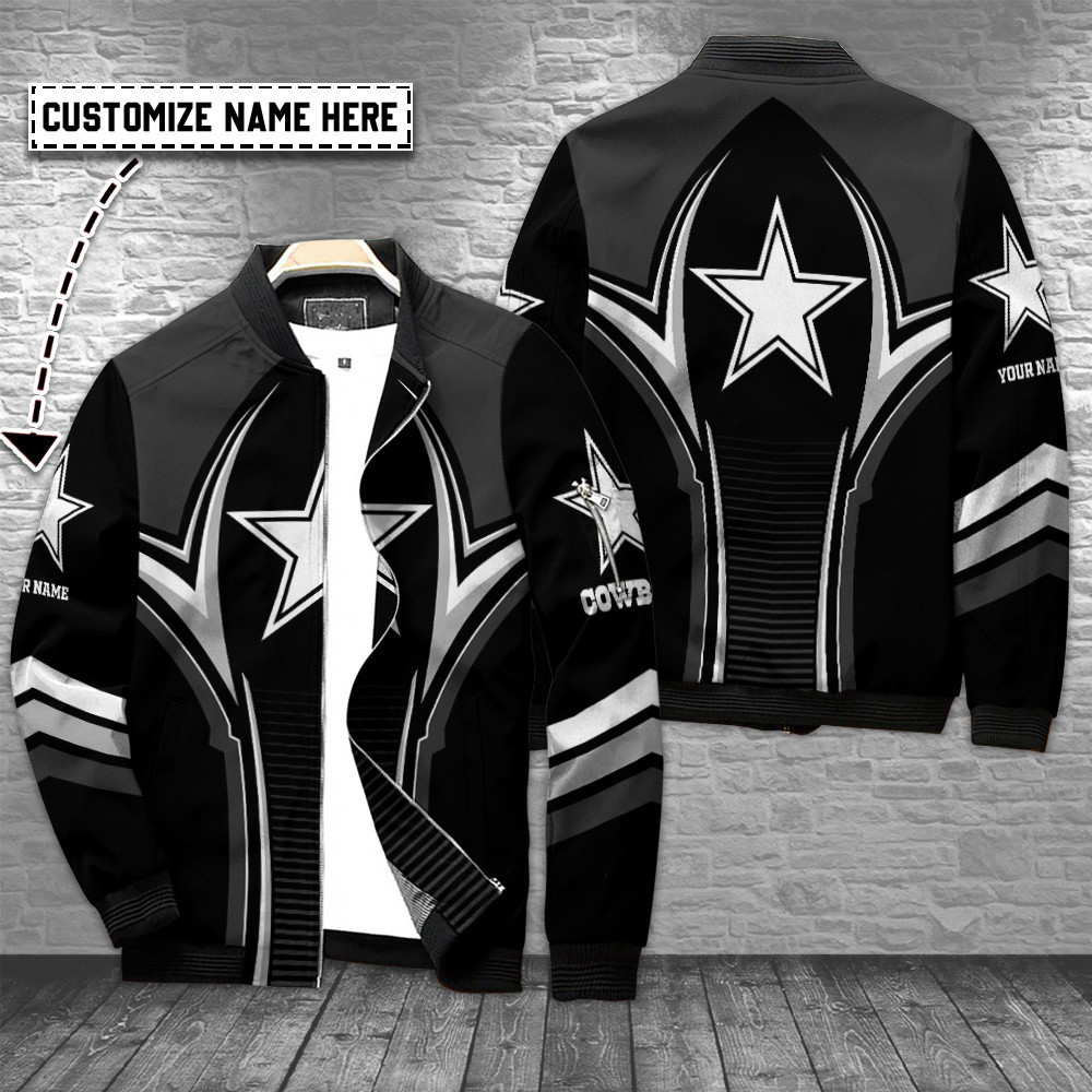 Cowboys Personalized Bomber Jacket BG506