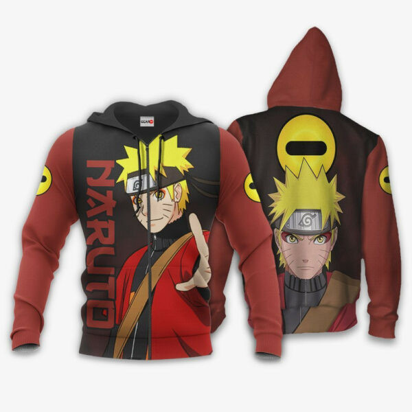 Naruto Sage Naruto Anime 3k245   Cartoon 3d Hoodie Zip Hoodie 2311