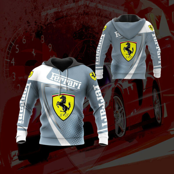 Scuderia Ferrari Luxyry Car 7k945 3d Zip Hoodie Hoodie Ii0 2574
