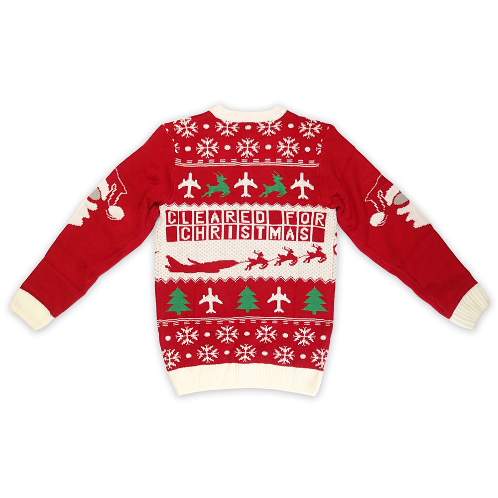 2025 Ugly Christmas Sweater for Pilots
