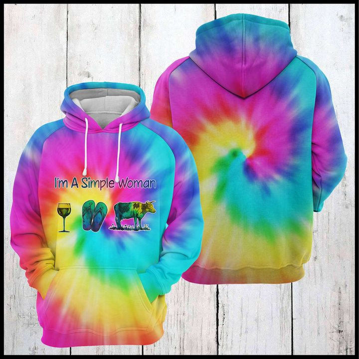 Cow Wine 3D All Over Print Hoodie & Zip Hoodie