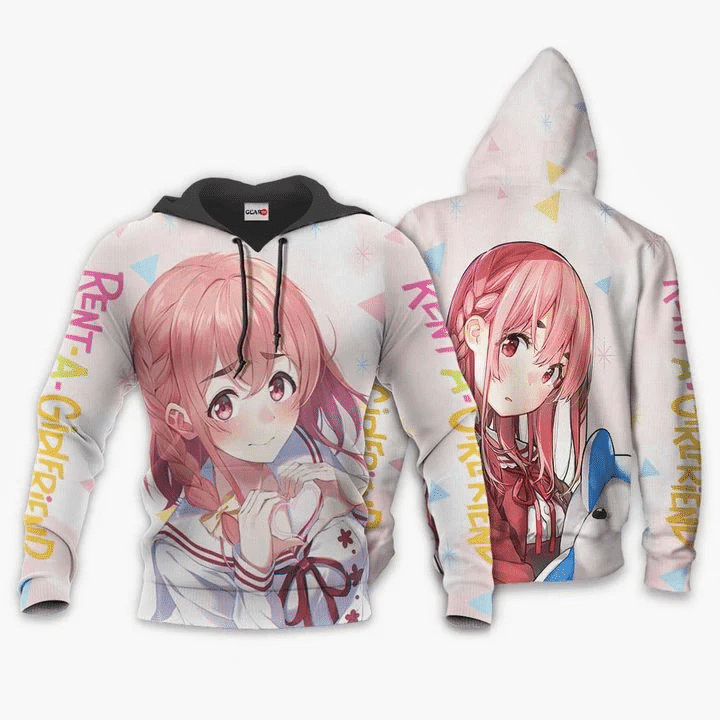 Sumi Sakurasawa Kanokari Rent A Girlfriend 3d Hoodie Zip Hoodie