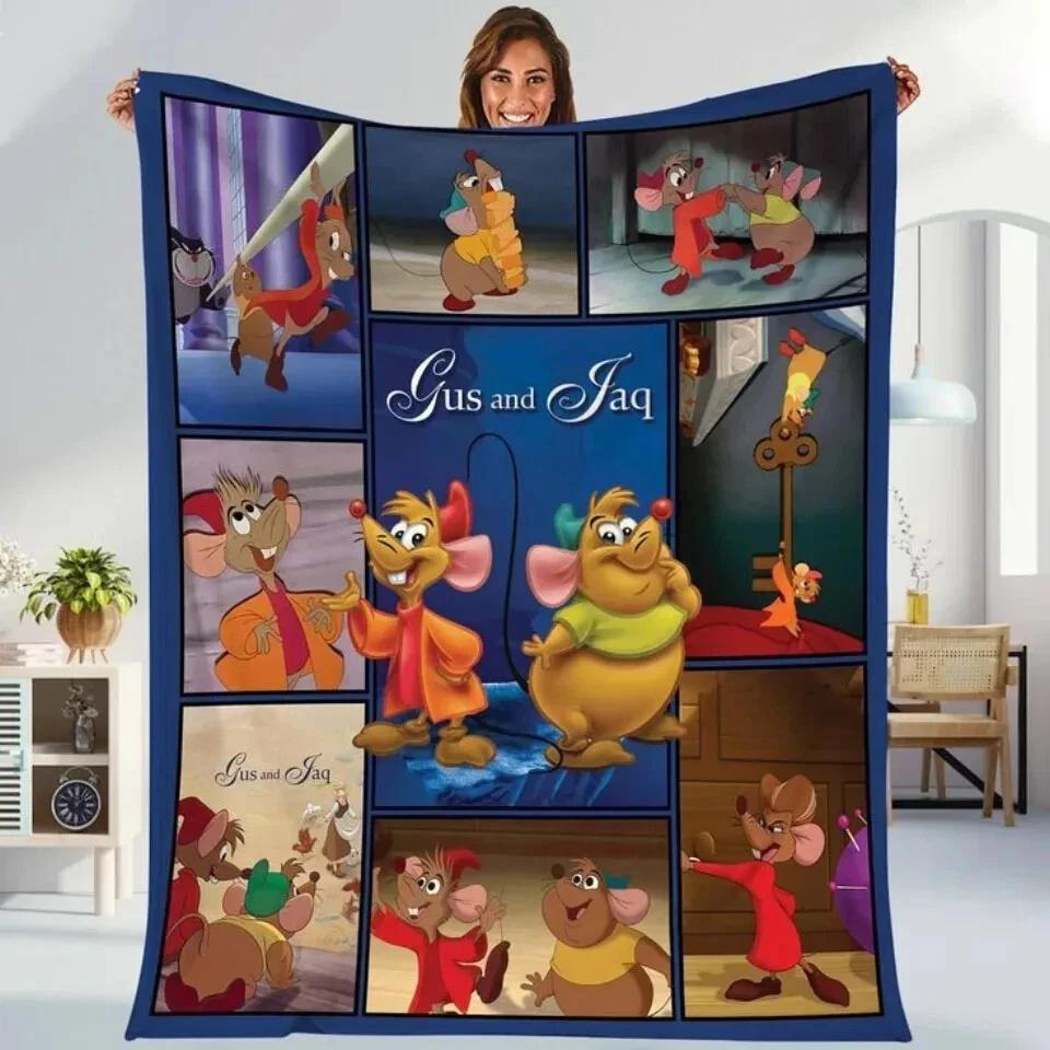 Jaq And Gus Fleece Sherpa Blanket