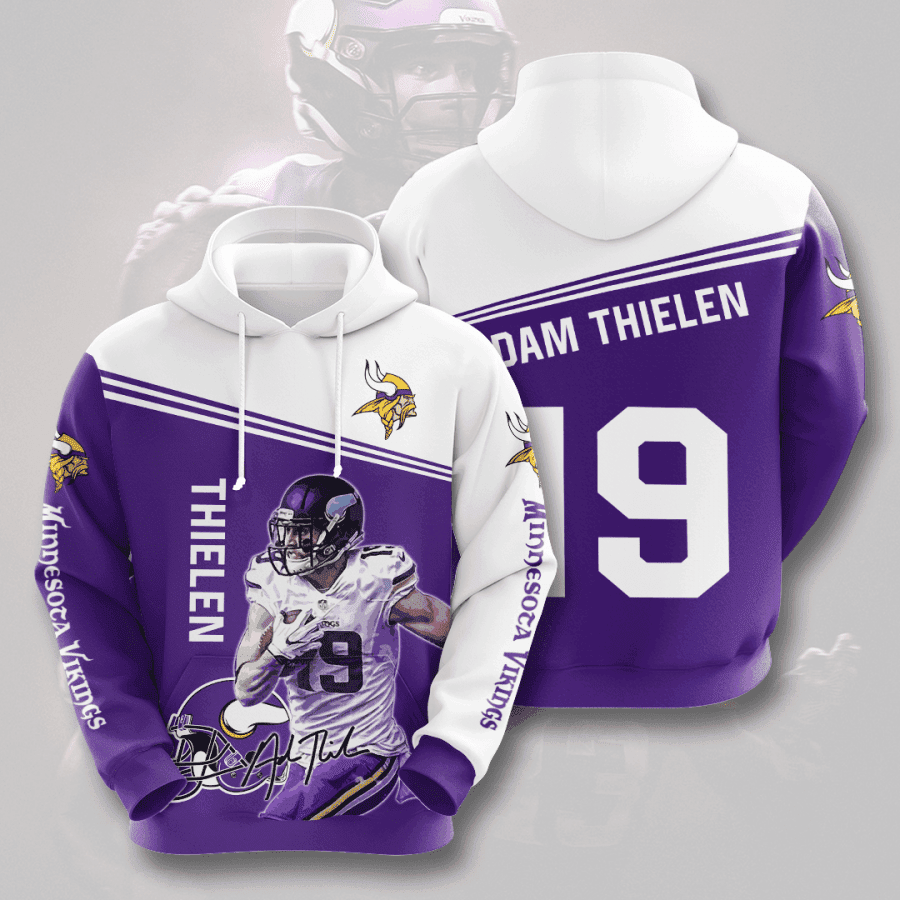 Minnesota Vikings 3D All Over Print Hoodie & Zip Hoodie