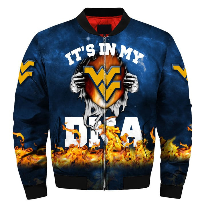 West Virginia Mountaineers Baby Groot Bomber Jacket V2