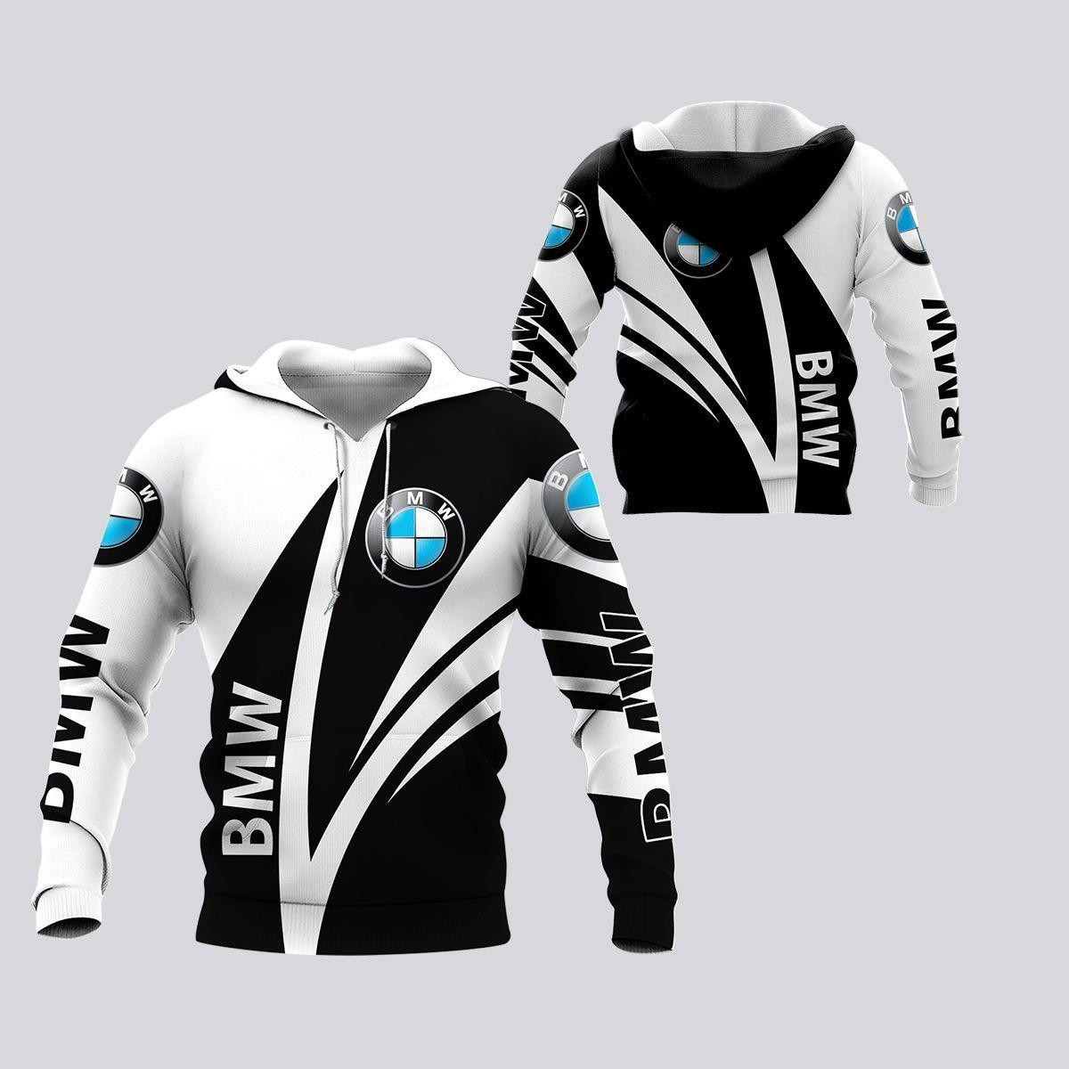 Bmw Shirt 971, 3d Hoodie Zip Hoodie