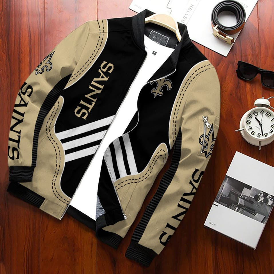 New Orleans Saints Bomber Jacket BG229