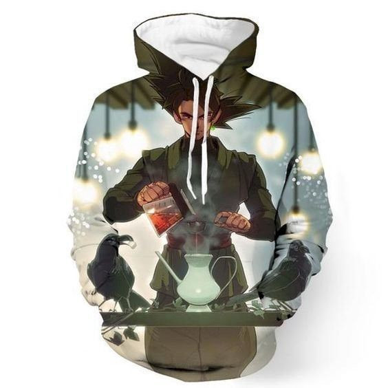 Black Goku Super Strong 3D All Over Print Hoodie & Zip Hoodie