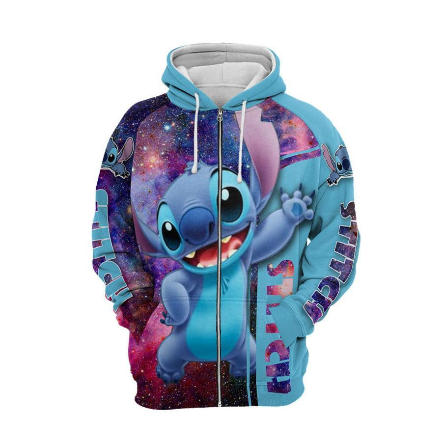 Stitch Art 3D All Over Print Hoodie & Zip Hoodie