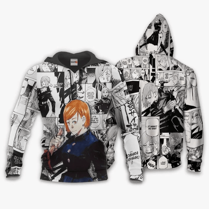 Kugisaki Nobara Jujutsu Kaisen 3d Hoodie Zip Hoodie