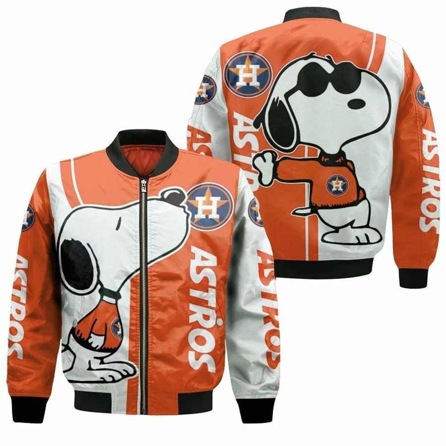 Houston Astros Snoopy Bomber Jacket