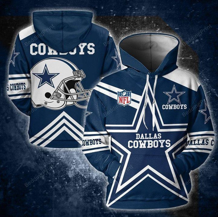 Cowboys 3D All Over Print Hoodie & Zip Hoodie
