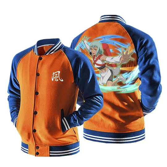 Naruto Fu Jinchuriki Ninjutsu 3 Baseball Jacket 440