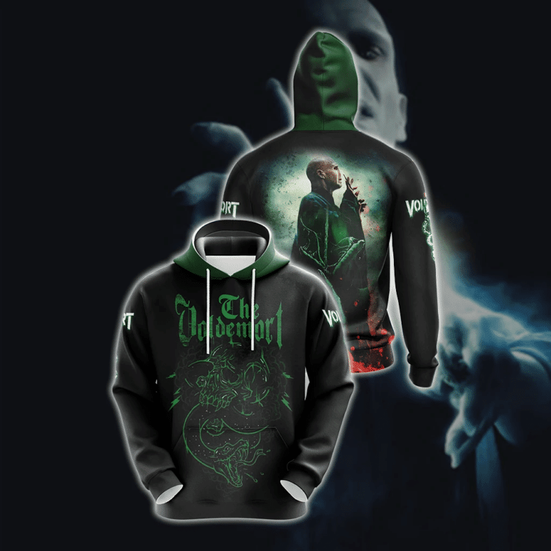 Harry Potter Voldemort Eater 3d Hoodie Zip Hoodie