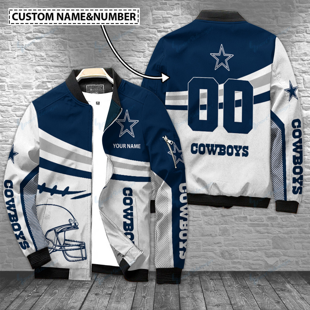 Cowboys Personalized Bomber Jacket BG414