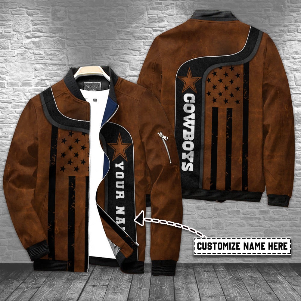 Cowboys Personalized Bomber Jacket BG565