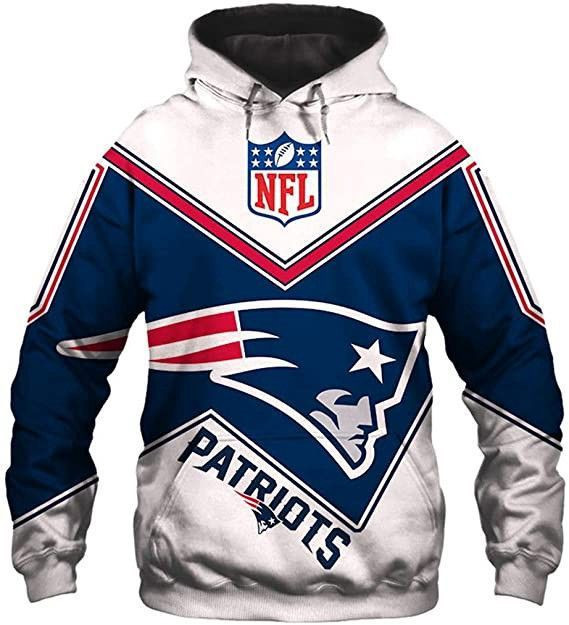 New England Patriots Ncaa Football 3D All Over Print Hoodie & Zip Hoodie