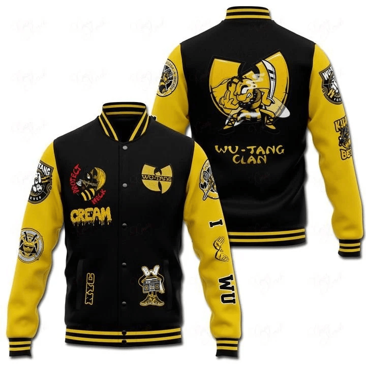 Wu-tang Clan Baseball Jacket Full All Over Print