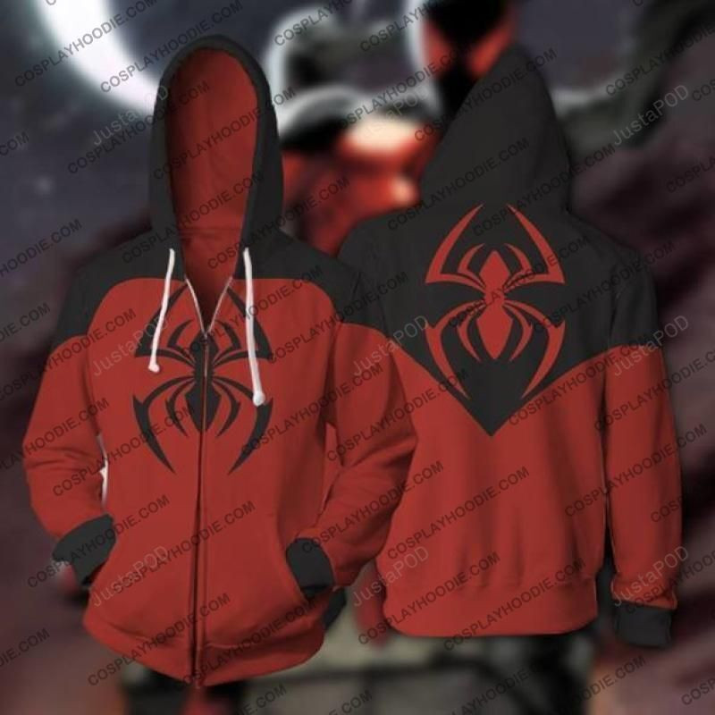 Spiderman Scarlet Spider Kaine Parker 3D All Over Print Hoodie & Zip Hoodie