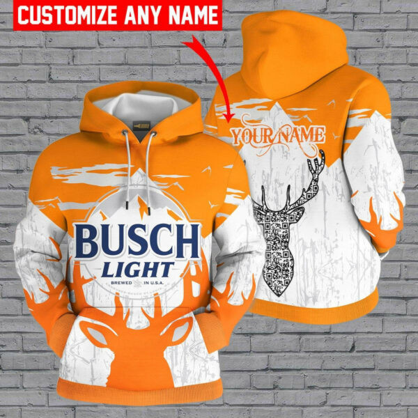 Personalized Busch Light Hoodie, Gift For Fan 3d All Over Print Shirt Hoodie 2699