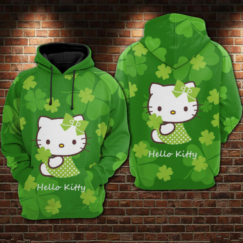 Hello Kitty Patrick’s Day Hoodie Zip Hoodie Ii