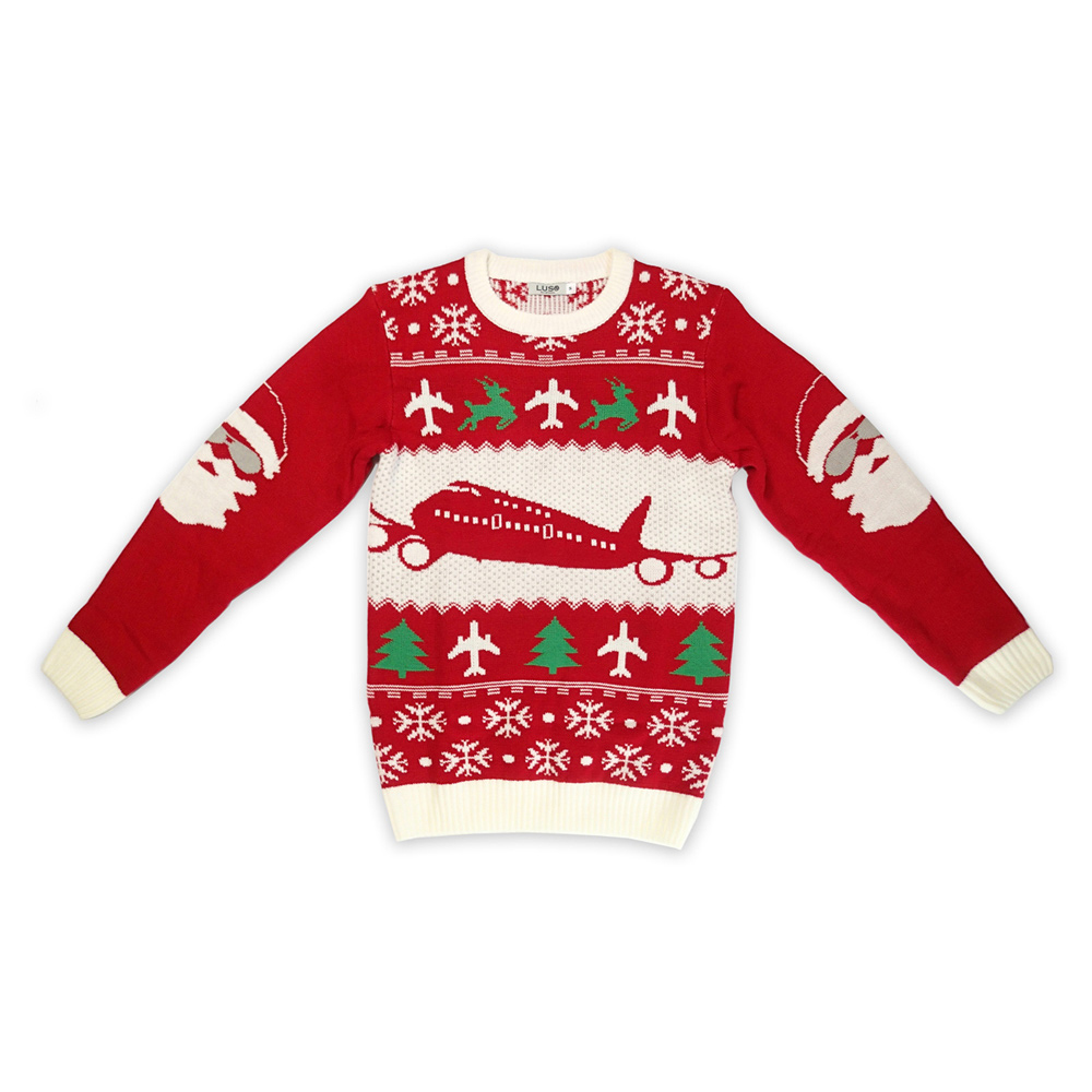 2025 Ugly Christmas Sweater for Pilots