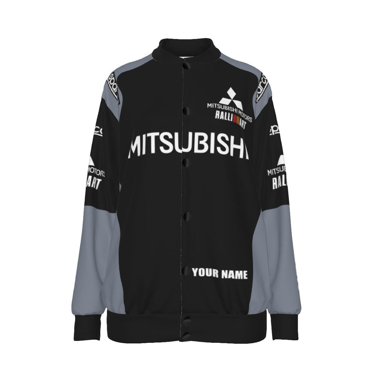 Mitsubishi F1 Team Racing Apparel, Mitsubishi Custom Baseball Jacket 72