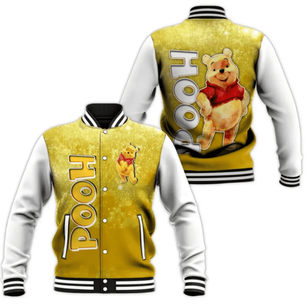 Pooh Bear, Winnie The Pooh Disney 381 Gift Lover Baseball Jacket 404