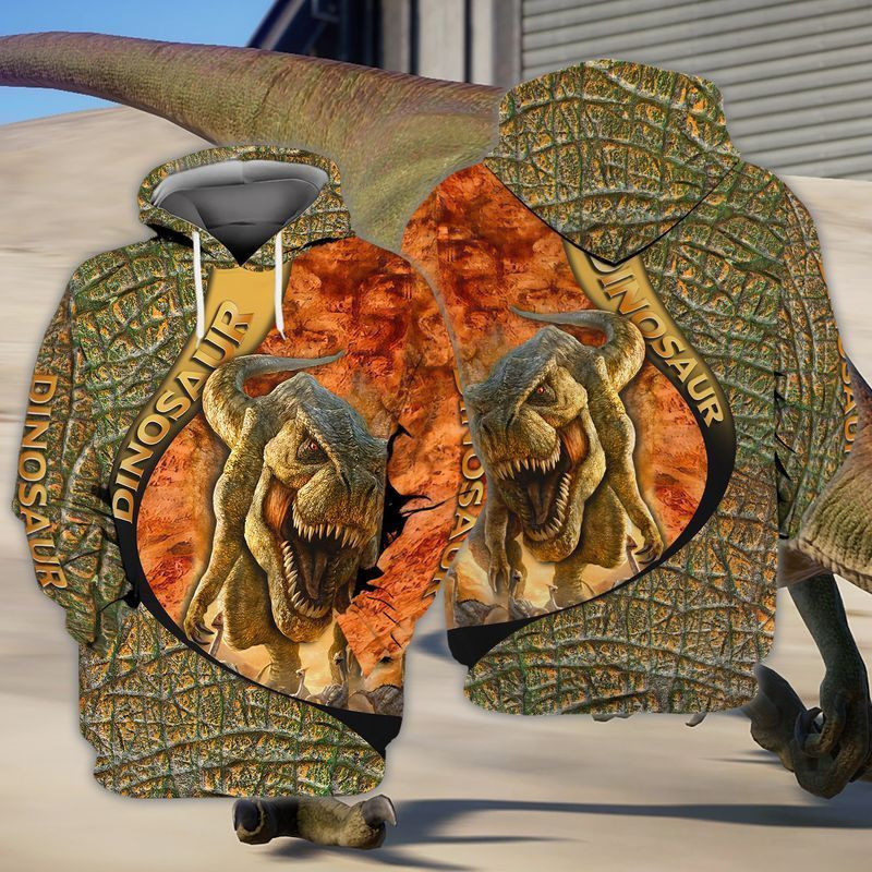 Dinosaurs 3d Hoodie Zip Hoodie