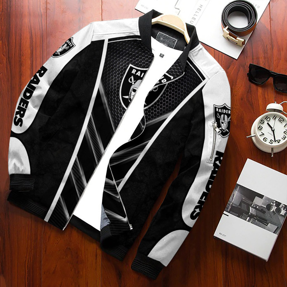 Las Vegas Raiders Bomber Jacket 800