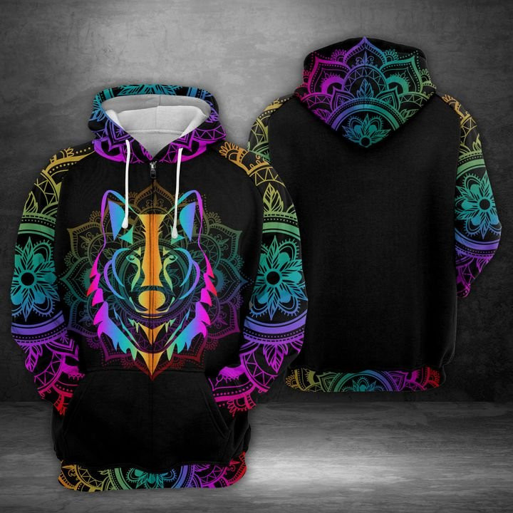 Wolf 3D All Over Print Hoodie & Zip Hoodie