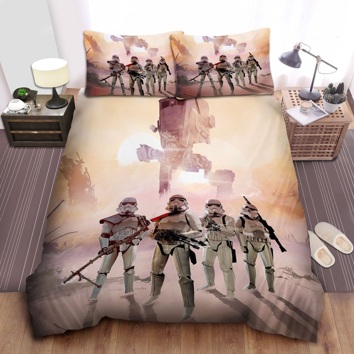 SW Bedding Set SW A Team Of Stormtroopers Duvet Covers