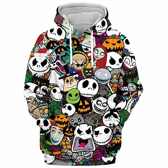 The Before Nightmare Christmas 3d Hoodie