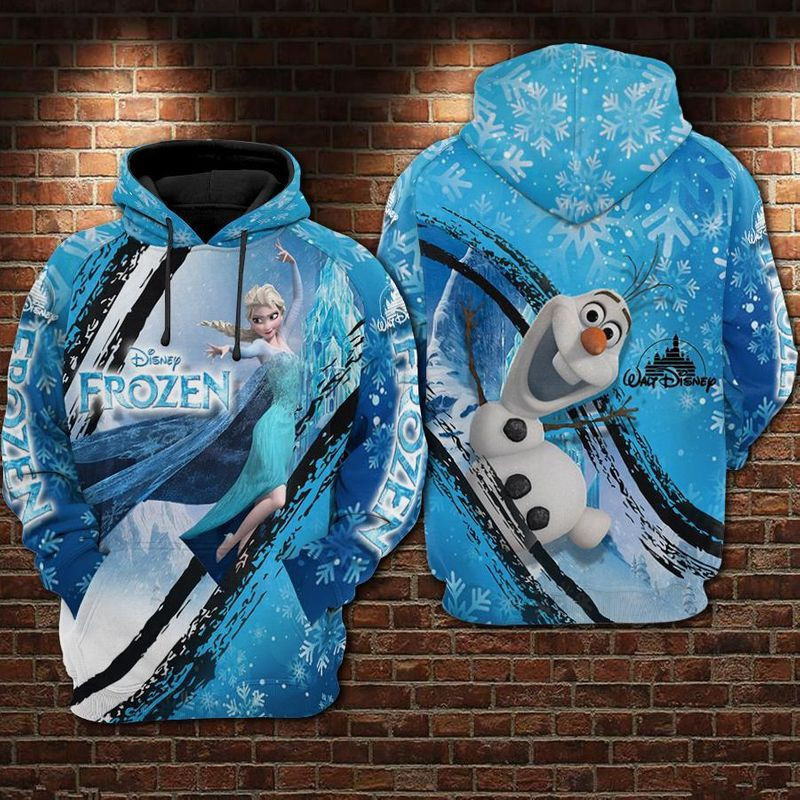 Frozen Elsa Hoodie 3d