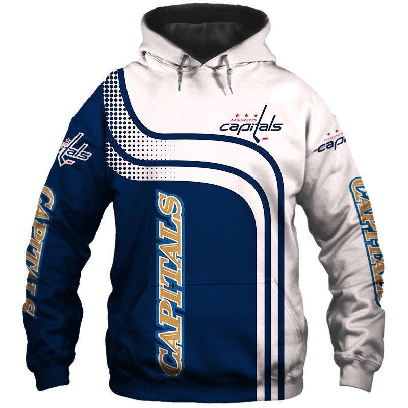 Washington Capitals 3D All Over Print Hoodie & Zip Hoodie