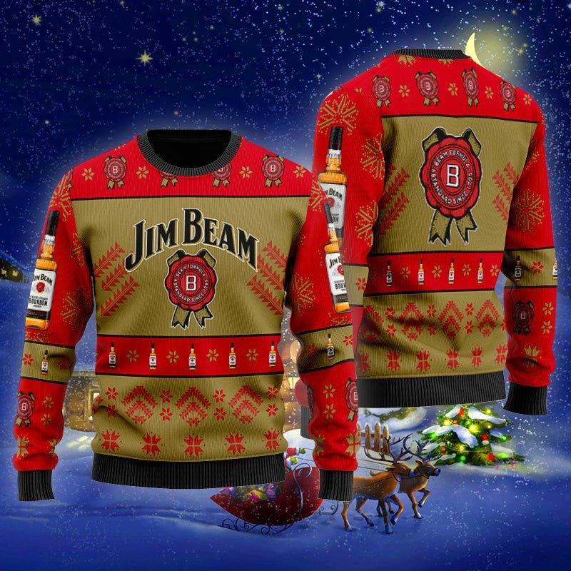 Jim Beam Xmas Ugly Christmas Sweater