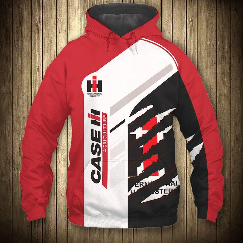 Case Ih Agriculture 5k458 Cartoon 3d Hoodie Zip Hoodie