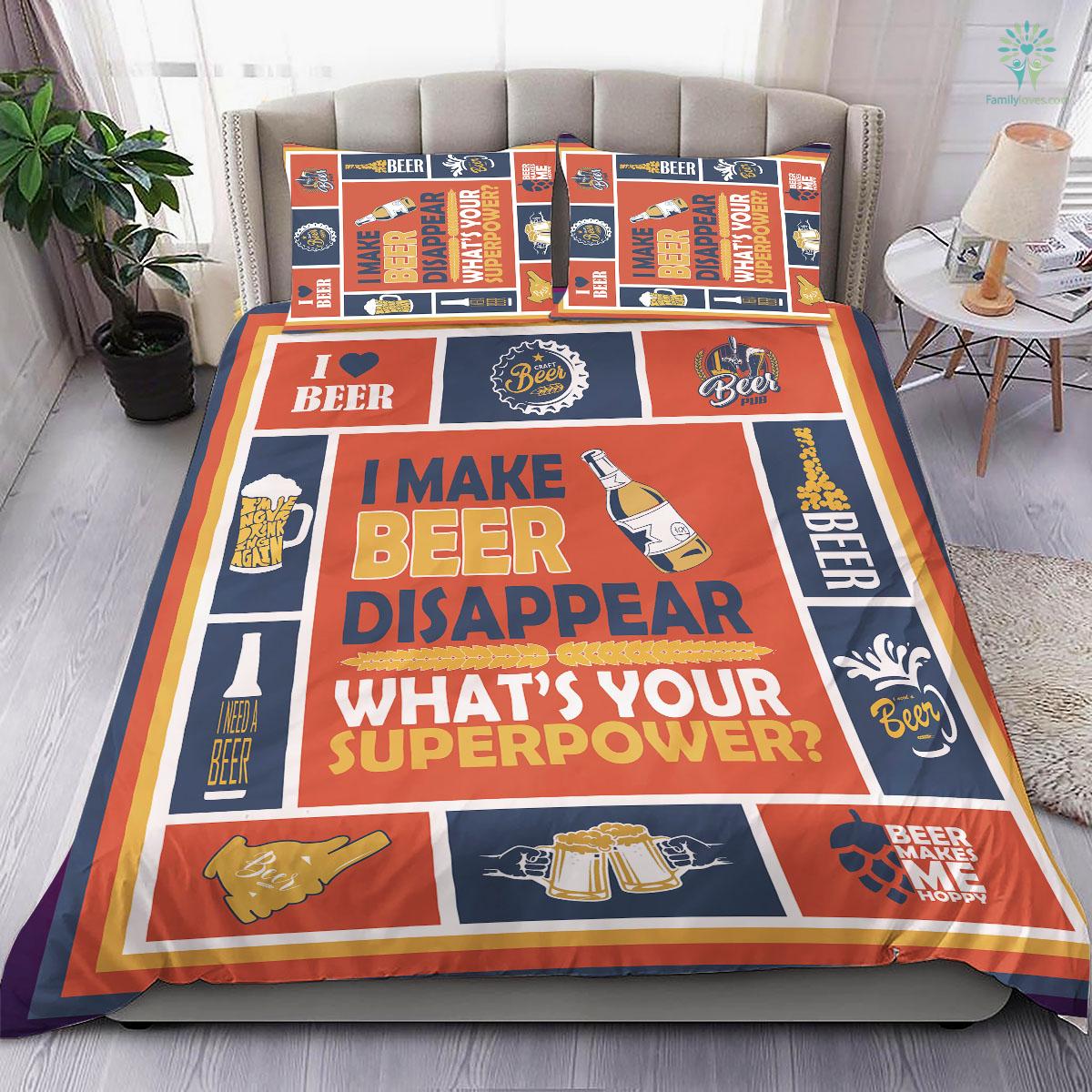 Beer Bedding Set I Make Beer Disappear Duvet Covers