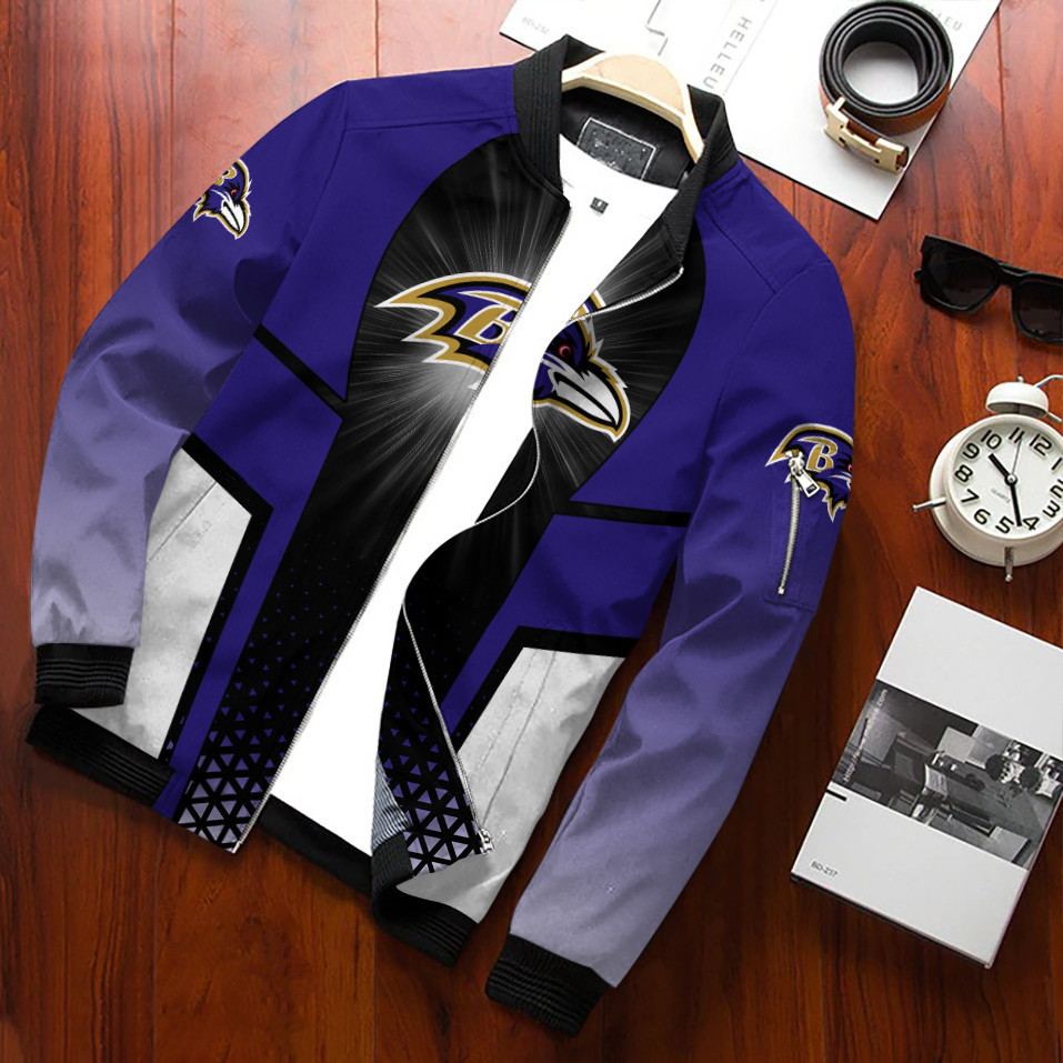 Baltimore Ravens Bomber Jacket 744