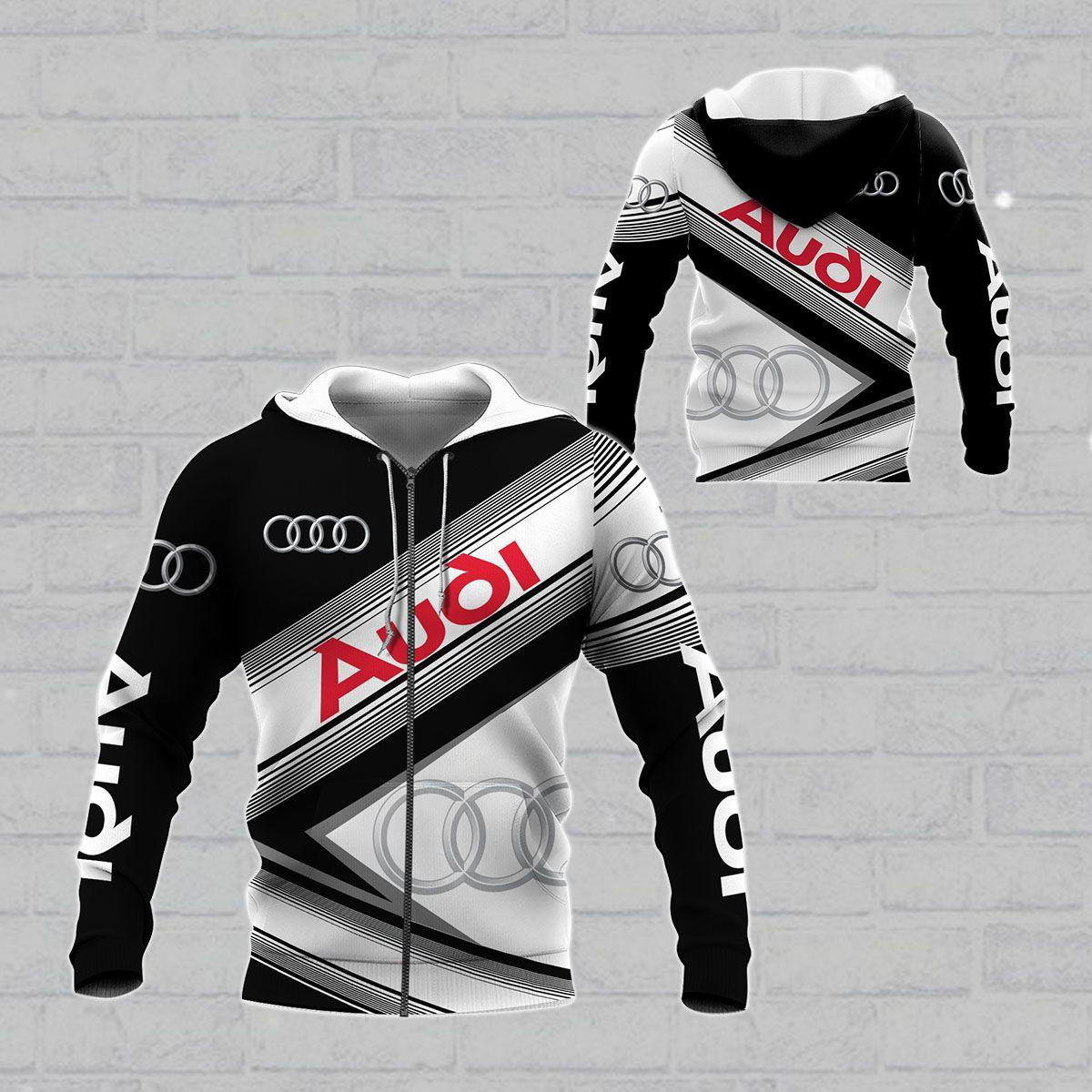 Audi Sport Luxury Car 8k285 3d Zip Hoodie Hoodie Ii0