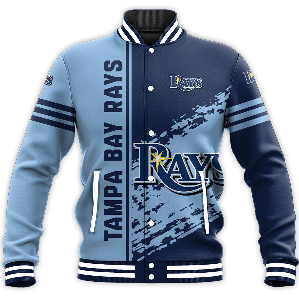 Tampa Bay Rays Quarter Style Baseball Jacket