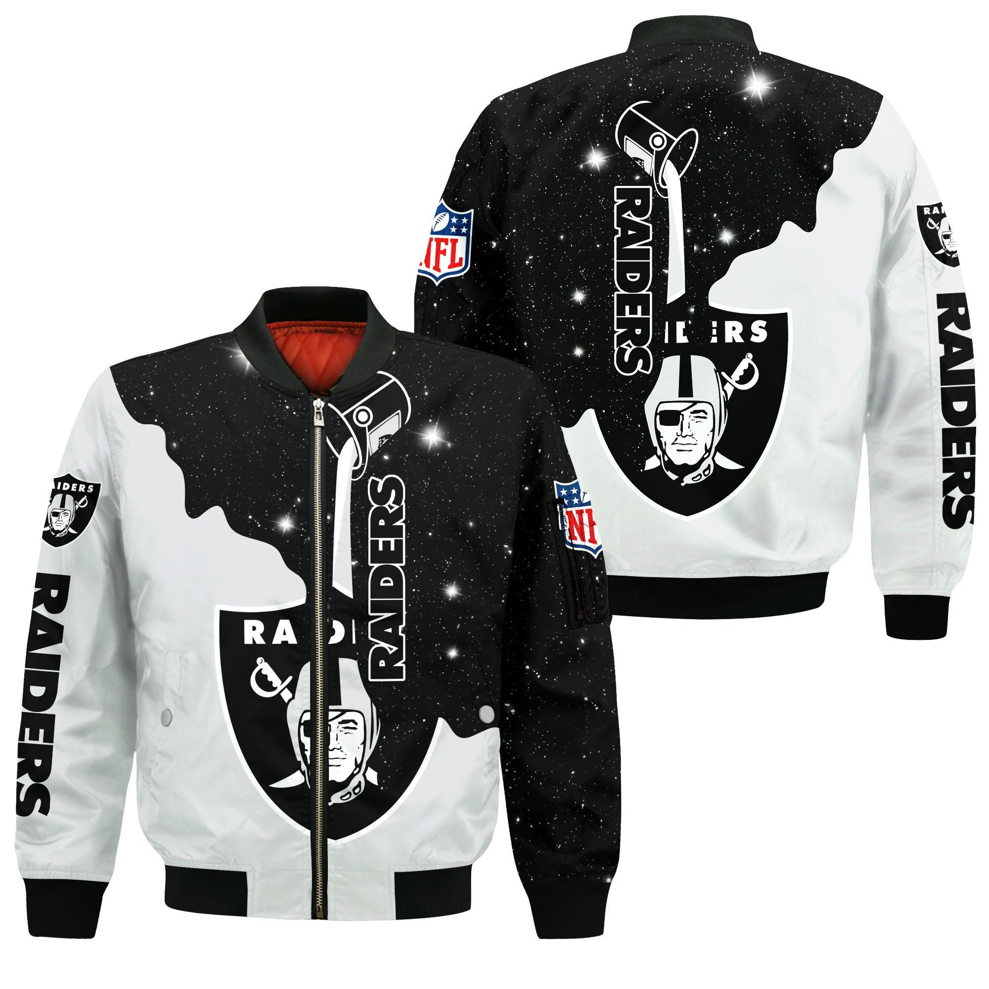 Las Vegas Raiders Bomber Jacket 19