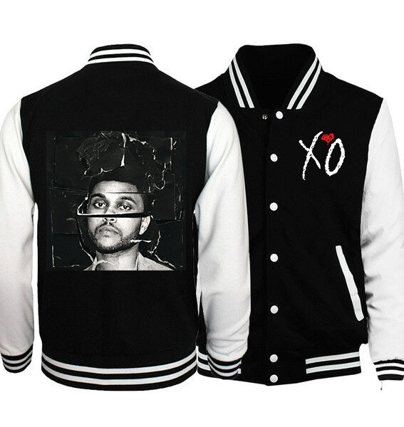 The Weeknd Xo Baseball Jacket