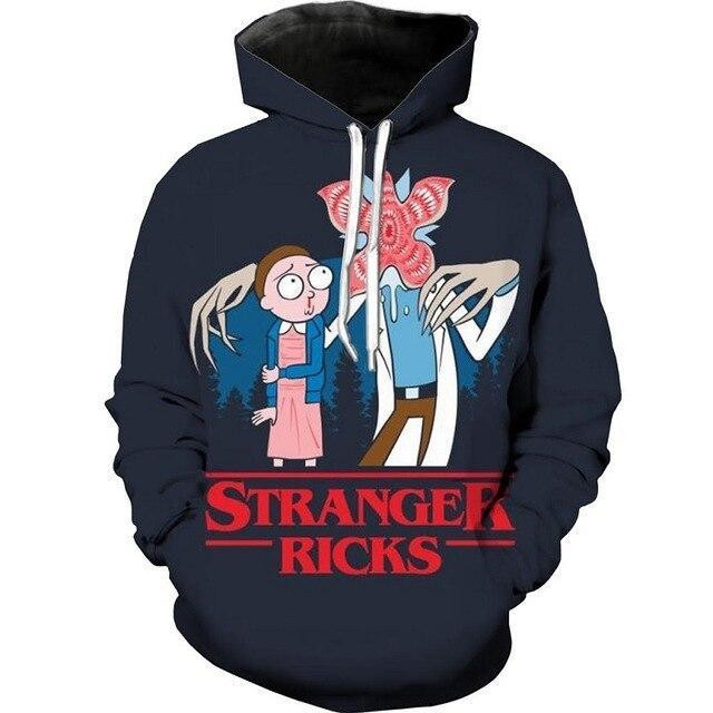 Rick And Morty 3D All Over Print Hoodie & Zip Hoodie
