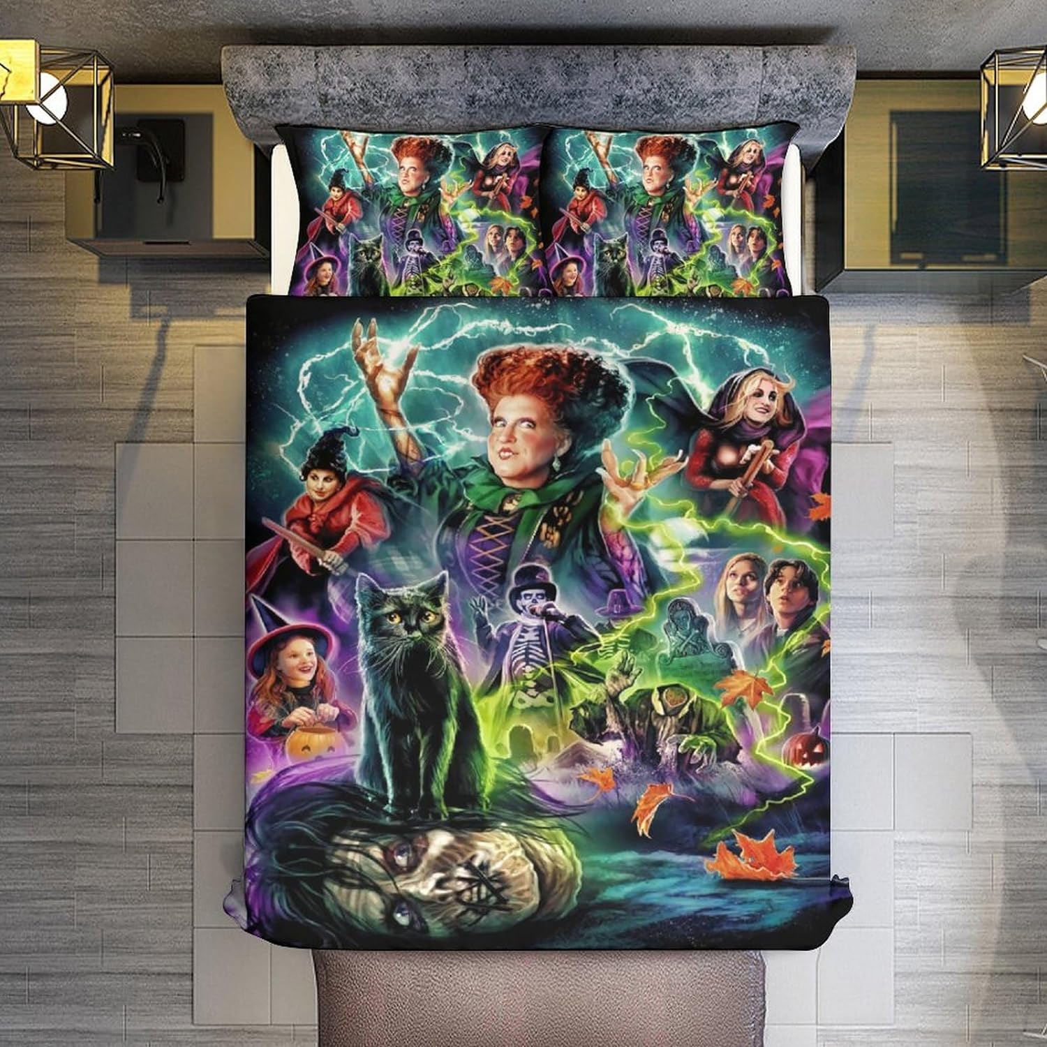 Hocus Pocus Bedding Set Hocus Pocus Characters Poster Duvet Covers