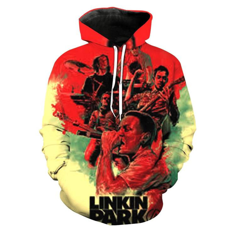 Linkin Park 3D All Over Print Hoodie & Zip Hoodie
