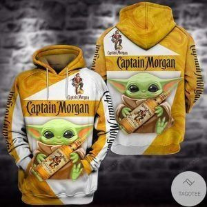 Baby Yoda Morgan Whiskey 3d All Over Print Hoodie, Zip-up Hoodie