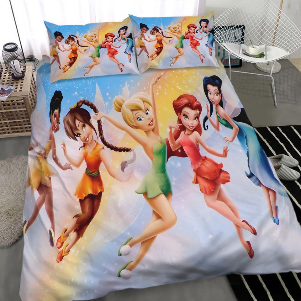 Tinker Bell Bedding Set DN Tinker Bell And Other Pixie Friends Duvet Covers